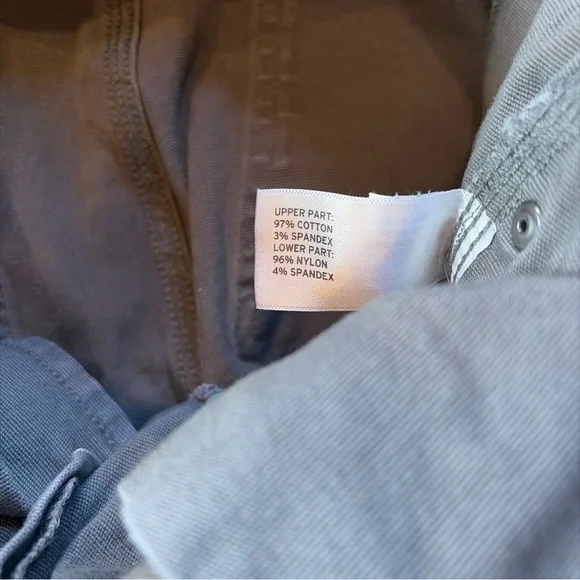 Duluth Pants Men 32x34 Gray Flex Fire Hose Brush Briar Double Knee Flex Hunting - Picture 6 of 11